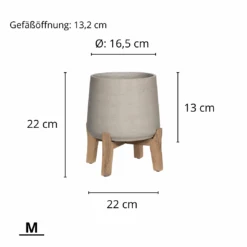 Patt Grey Washed Feet Low 14 Patt Grey Washed Feet Low -Pflanzen Blumentopf Geschäft 45