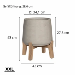 Patt Grey Washed Feet Low 16 Patt Grey Washed Feet Low -Pflanzen Blumentopf Geschäft 61