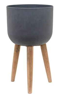 Logan Volcano Anthrazit 7 Logan Volcano Anthrazit -Pflanzen Blumentopf Geschäft 6PPNRL755