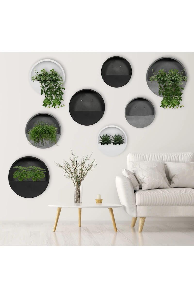 Hanging Wally Handgefertigt Aus Fiberstone 8er Set 3 Hanging Wally Handgefertigt Aus Fiberstone 8er Set