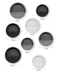 Hanging Wally Handgefertigt Aus Fiberstone 8er Set 9 Hanging Wally Handgefertigt Aus Fiberstone 8er Set -Pflanzen Blumentopf Geschäft 8er Set mit Massen