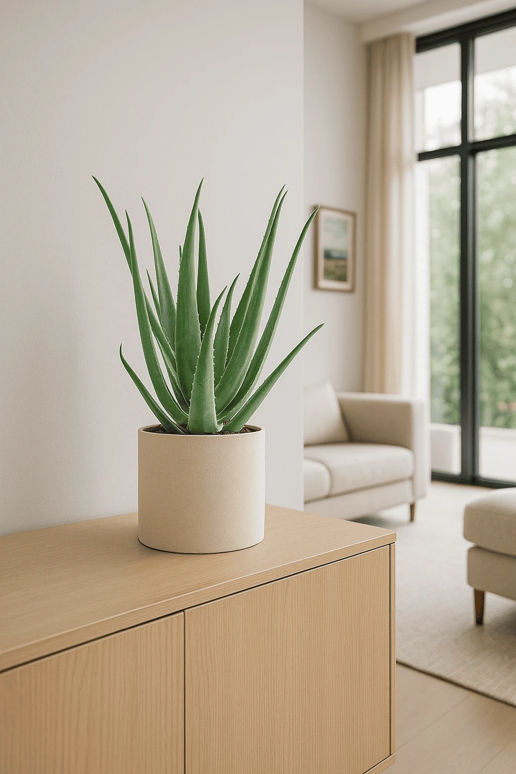 Aloe Vera Ø:17 H:55 Cm 3 Aloe Vera Ø:17 H:55 Cm