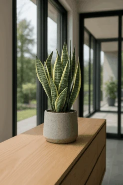 Bogenhanf - Sansevieria Laurentii Ø:12 H:35 Cm