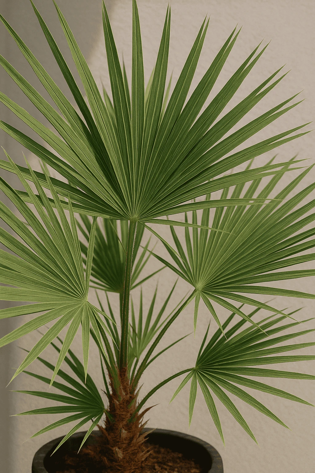 Chamaerops Humilis - Zwergpalme Ø:19 H:65 Cm 4 Chamaerops Humilis - Zwergpalme Ø:19 H:65 Cm – Bild 2