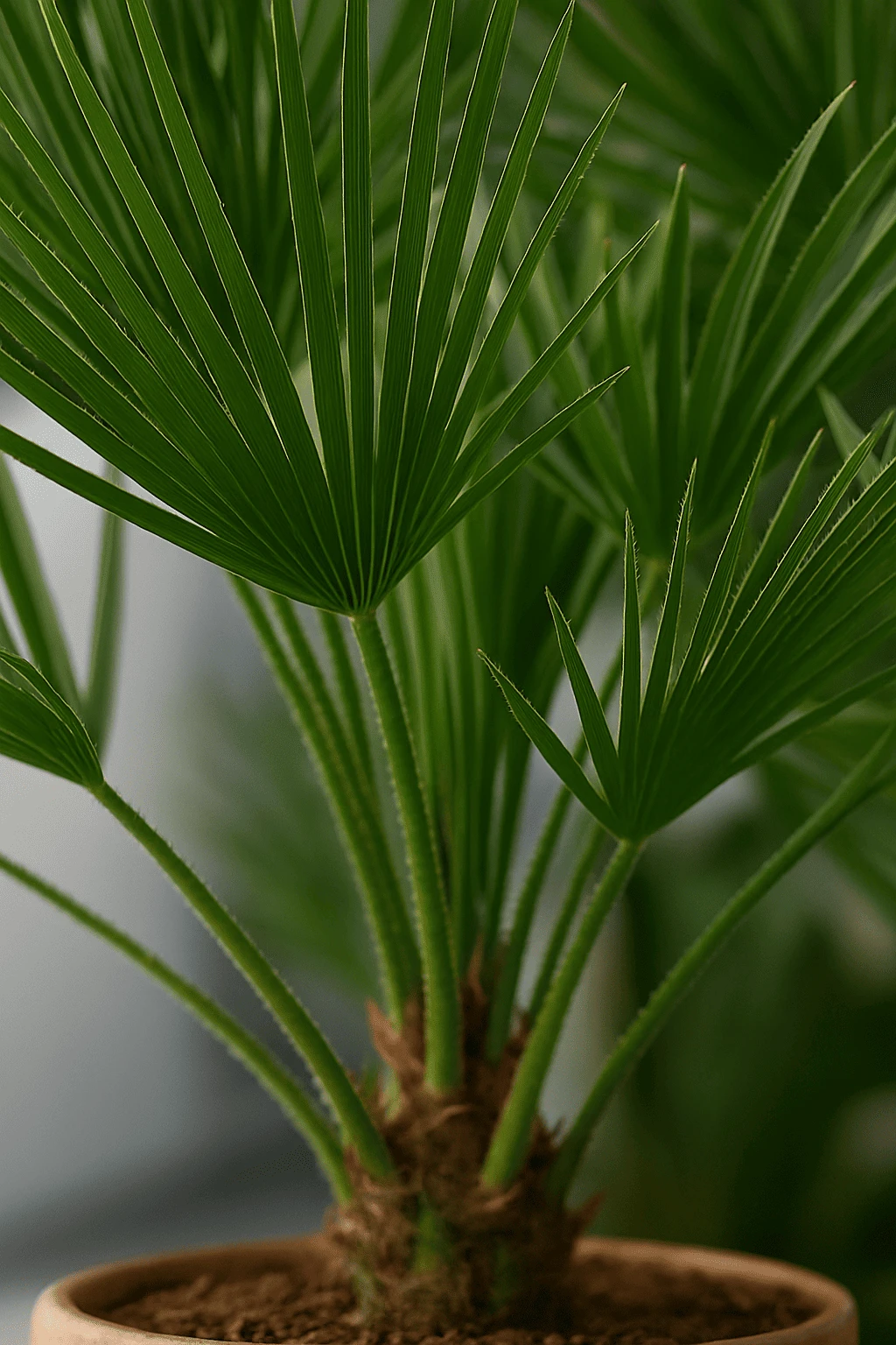 Chamaerops Humilis - Zwergpalme Ø:24 H:100 Cm 4 Chamaerops Humilis - Zwergpalme Ø:24 H:100 Cm – Bild 2