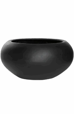 Cora Fiberstone Schwarz 6 Cora Fiberstone Schwarz -Pflanzen Blumentopf Geschäft Cora Schwarz