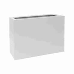 Jort Fiberstone Matt Weiß -Pflanzen Blumentopf Geschäft E1009 S1 MW