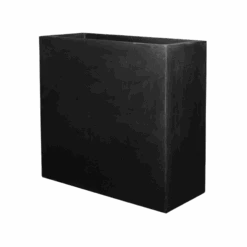 Jort Fiberstone Schwarz 15 Jort Fiberstone Schwarz -Pflanzen Blumentopf Geschäft E1057 S1 01