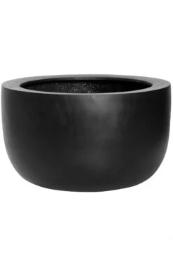 Sunny Fiberstone Schwarz -Pflanzen Blumentopf Geschäft E1110 27 01