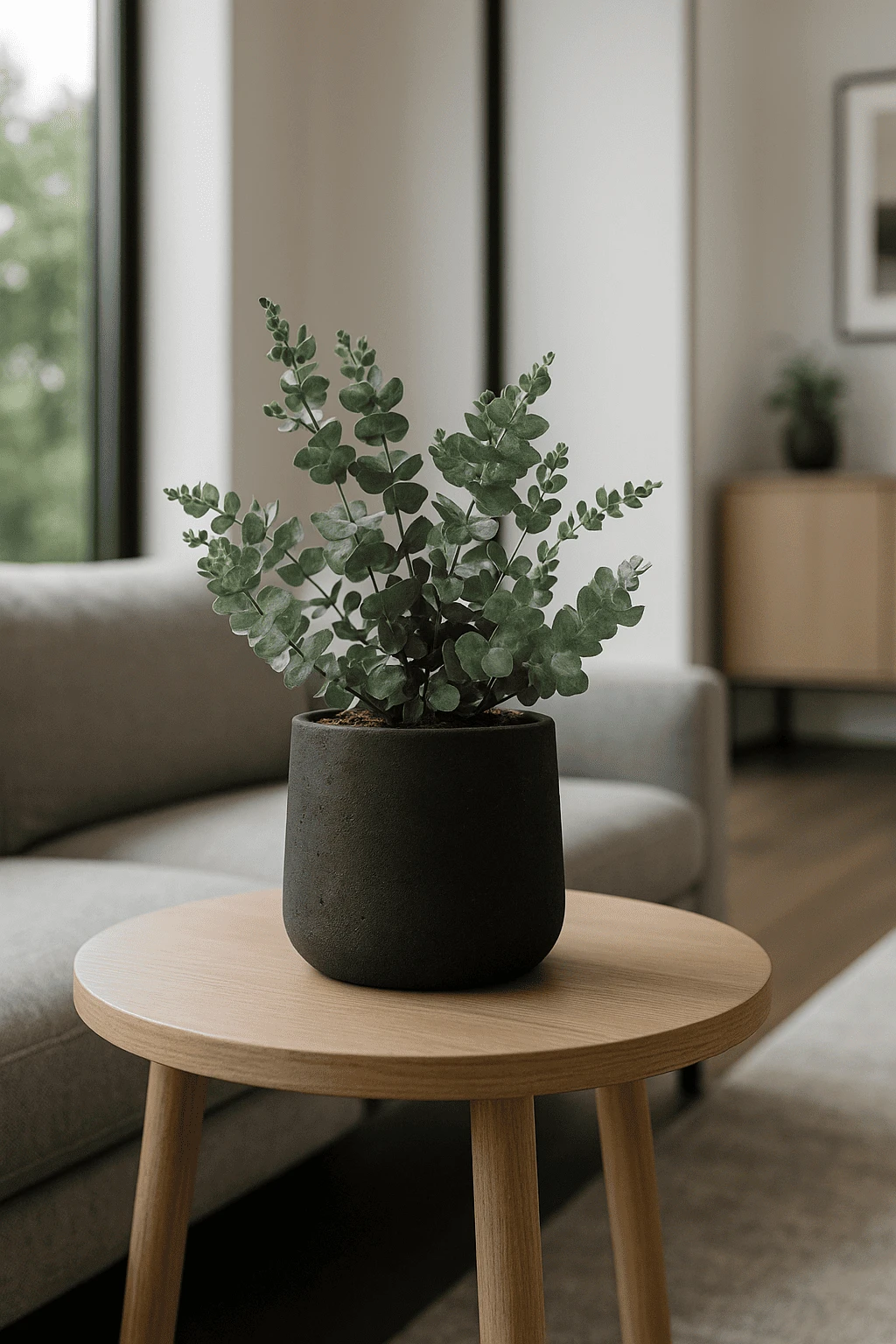 Eucalyptus Baum Gunnii Ø:19 H:50 Cm 3 Eucalyptus Baum Gunnii Ø:19 H:50 Cm