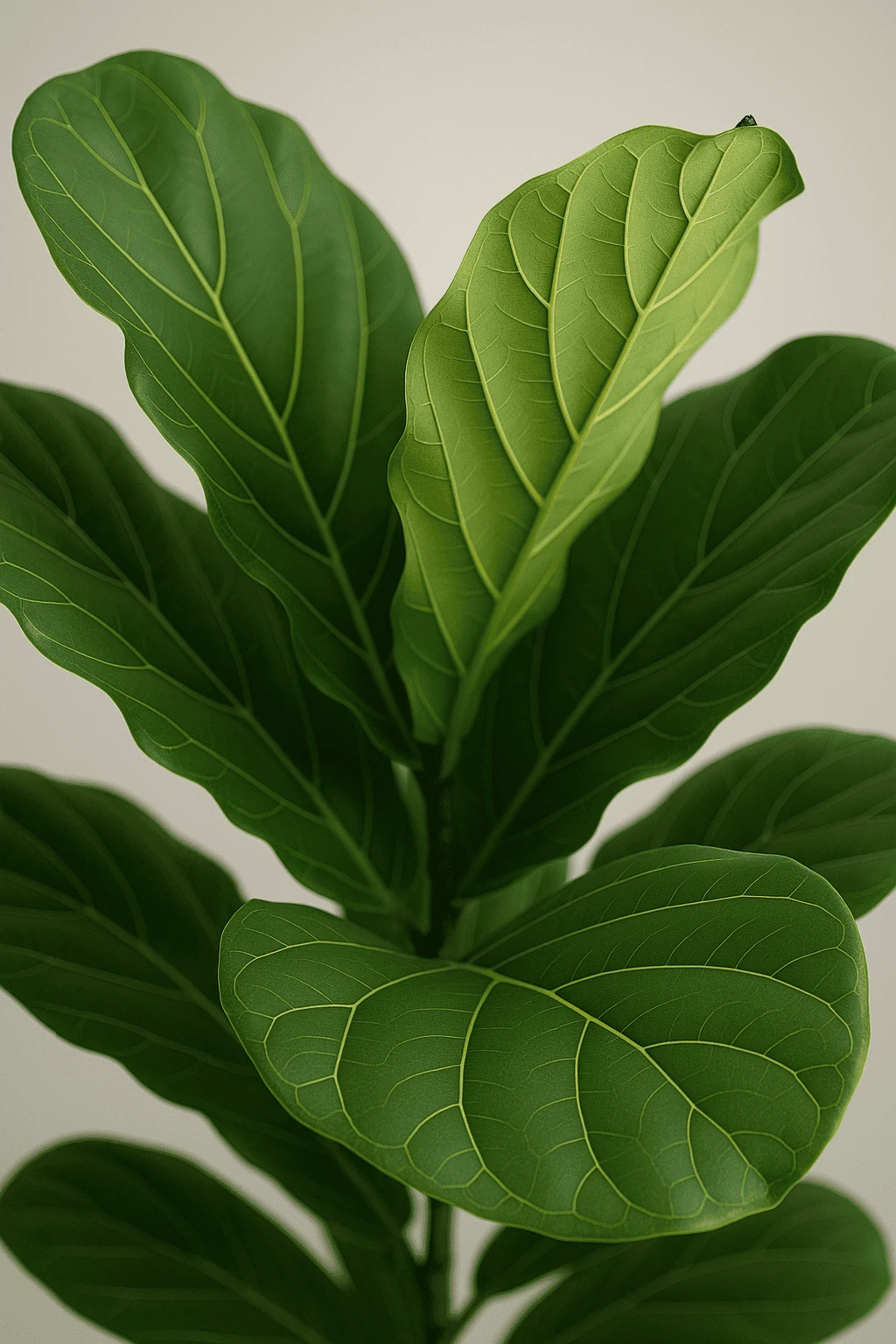 Ficus Lyrata - Geigenfeige Ø:17 H:60 Cm 4 Ficus Lyrata - Geigenfeige Ø:17 H:60 Cm – Bild 2