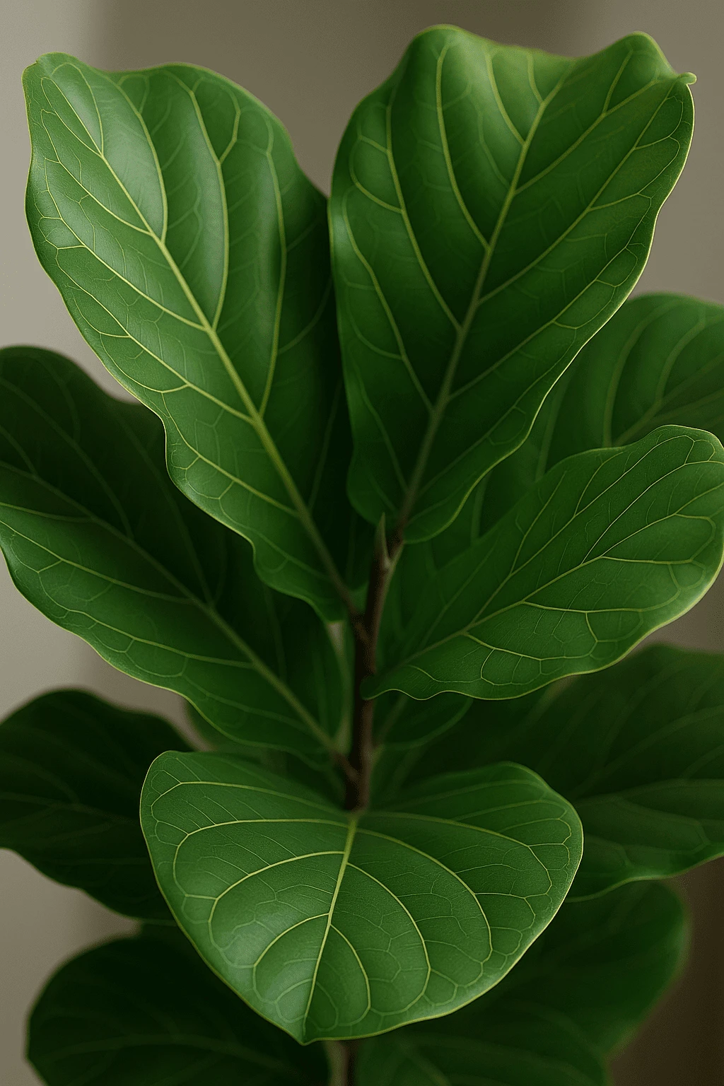 Ficus Lyrata - Geigenfeige Ø:27 H:120 Cm 4 Ficus Lyrata - Geigenfeige Ø:27 H:120 Cm – Bild 2