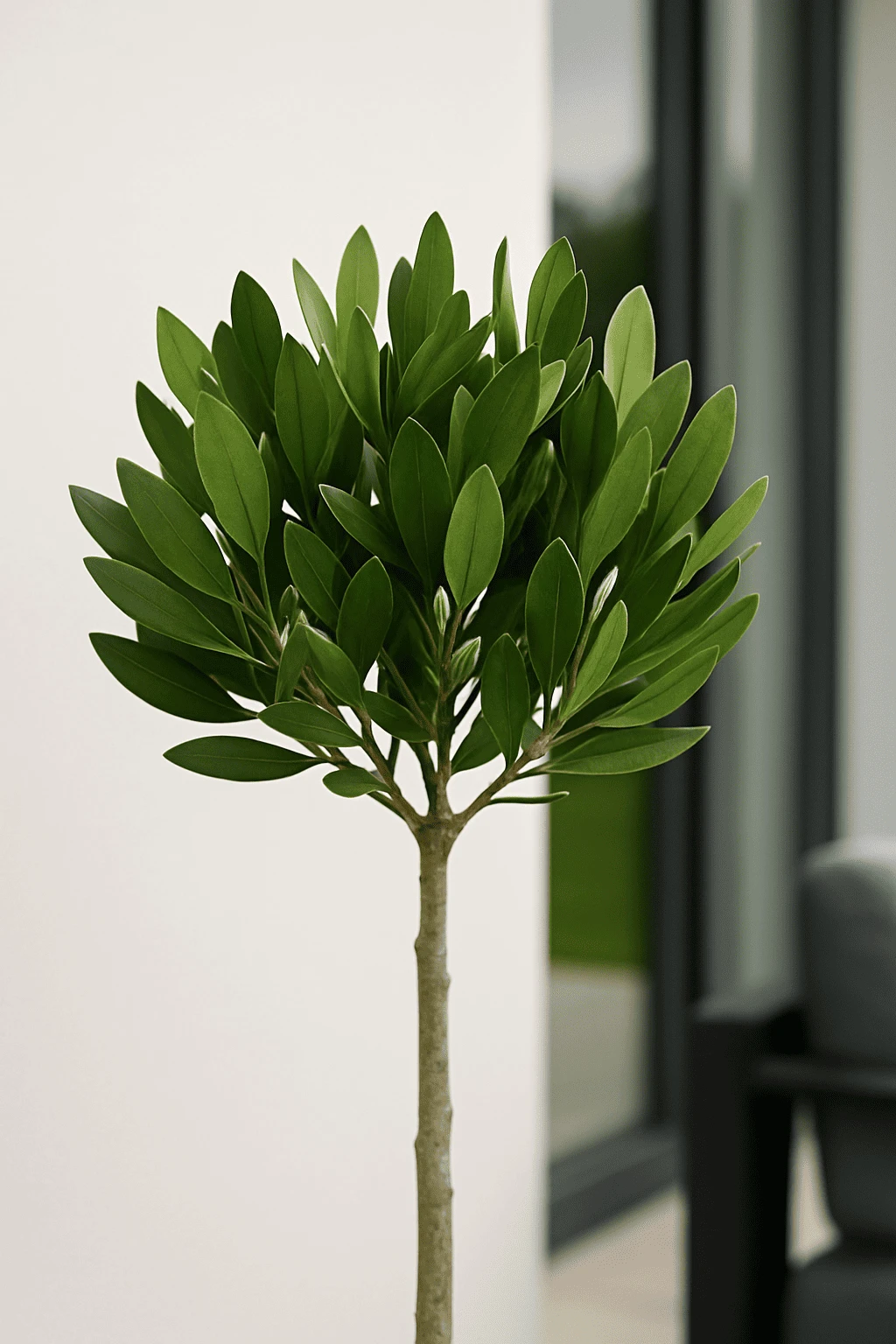 Laurus Nobilis - Echter Lorbeer Auf Stamm Ø:21 H:70-90 Cm 4 Laurus Nobilis - Echter Lorbeer Auf Stamm Ø:21 H:70-90 Cm – Bild 2