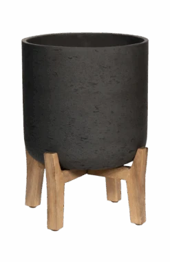 Charlie Black Washed Feet Low 11 Charlie Black Washed Feet Low -Pflanzen Blumentopf Geschäft PFL3024 17 33 1 HK