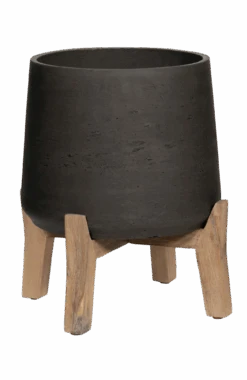 Patt Black Washed Feet Low 11 Patt Black Washed Feet Low -Pflanzen Blumentopf Geschäft PFL3026 19 33 1