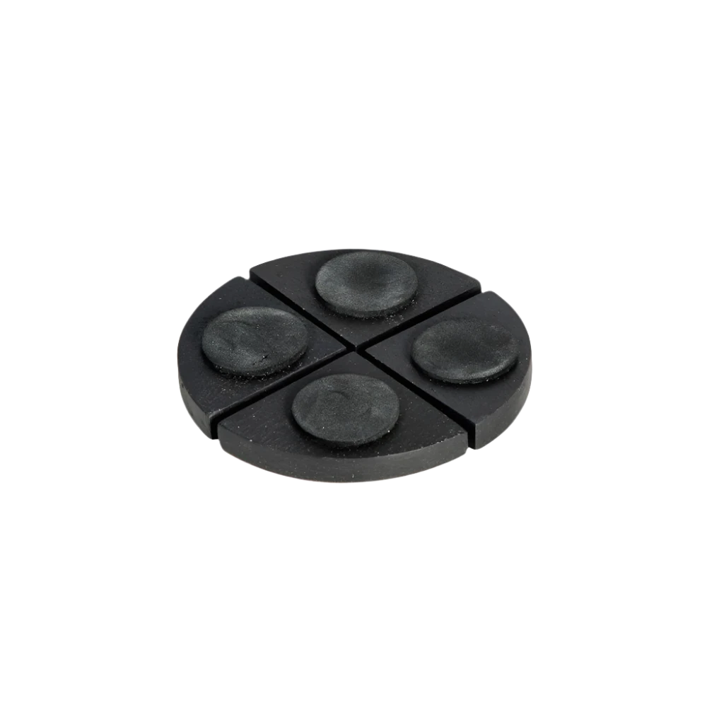 Pot Feet Untersetzer Schwarz 3 Pot Feet Untersetzer Schwarz