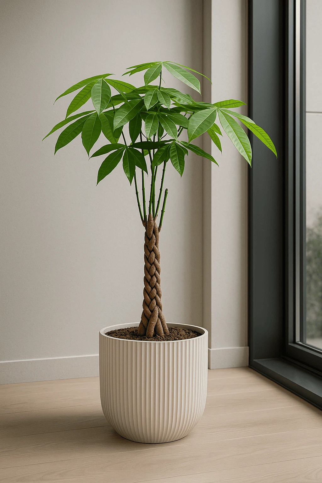 Pachira Aquatica - Glückskastanie Ø:19 H:80 Cm 3 Pachira Aquatica - Glückskastanie Ø:19 H:80 Cm