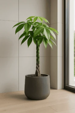 Pflanzen Blumentopf Geschäft 24 Pachira Aquatica - Glückskastanie Ø:27 H:130 Cm