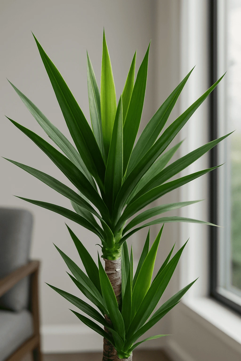 Palmlilie - Yucca Ø:21 H:100 Cm 4 Palmlilie - Yucca Ø:21 H:100 Cm – Bild 2