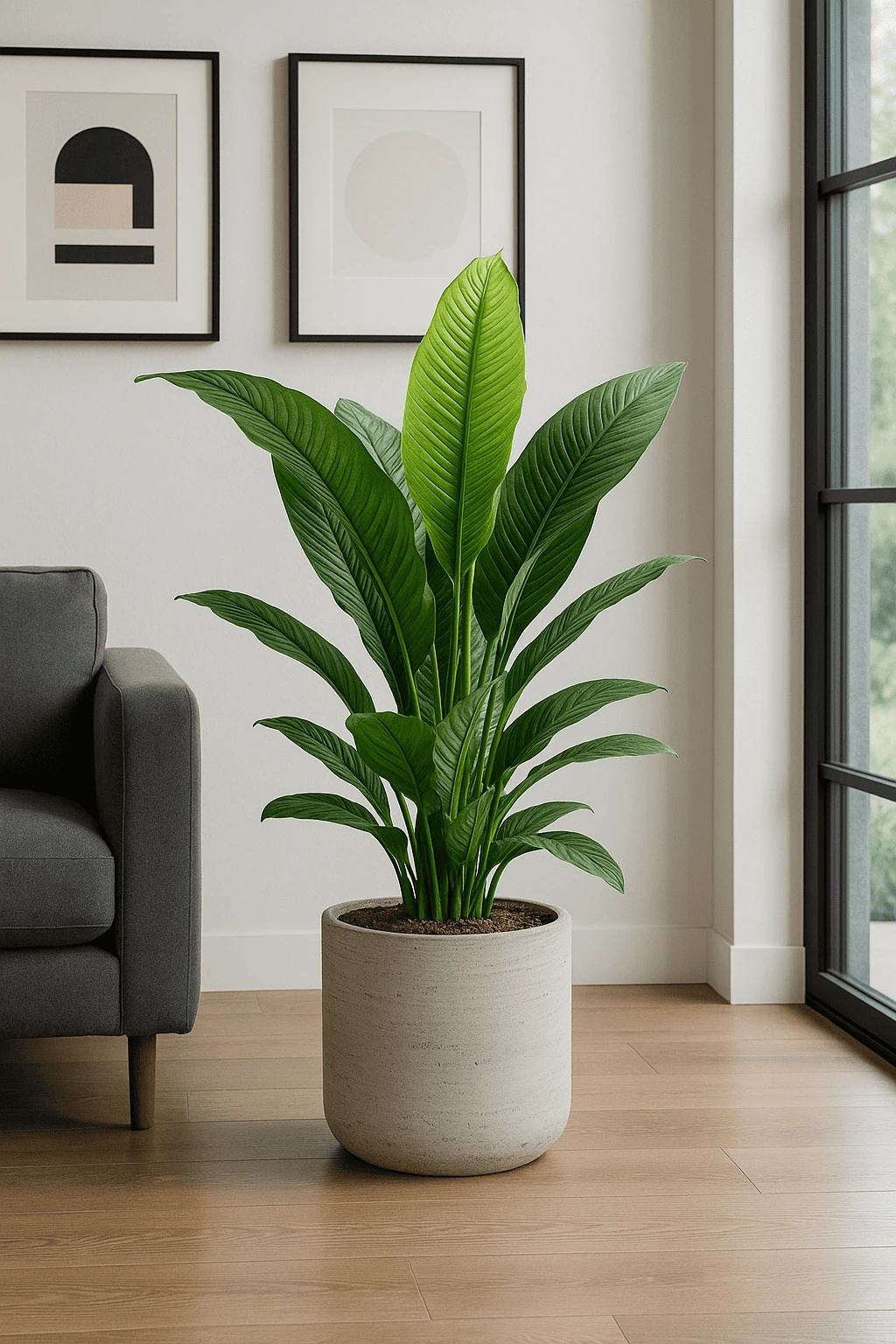 Spathiphyllum Sensation Ø:24 H:150 Cm 3 Spathiphyllum Sensation Ø:24 H:150 Cm