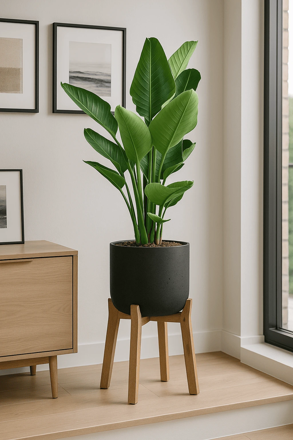 Strelitzia Nicolai Ø:24 H:100 Cm 3 Strelitzia Nicolai Ø:24 H:100 Cm