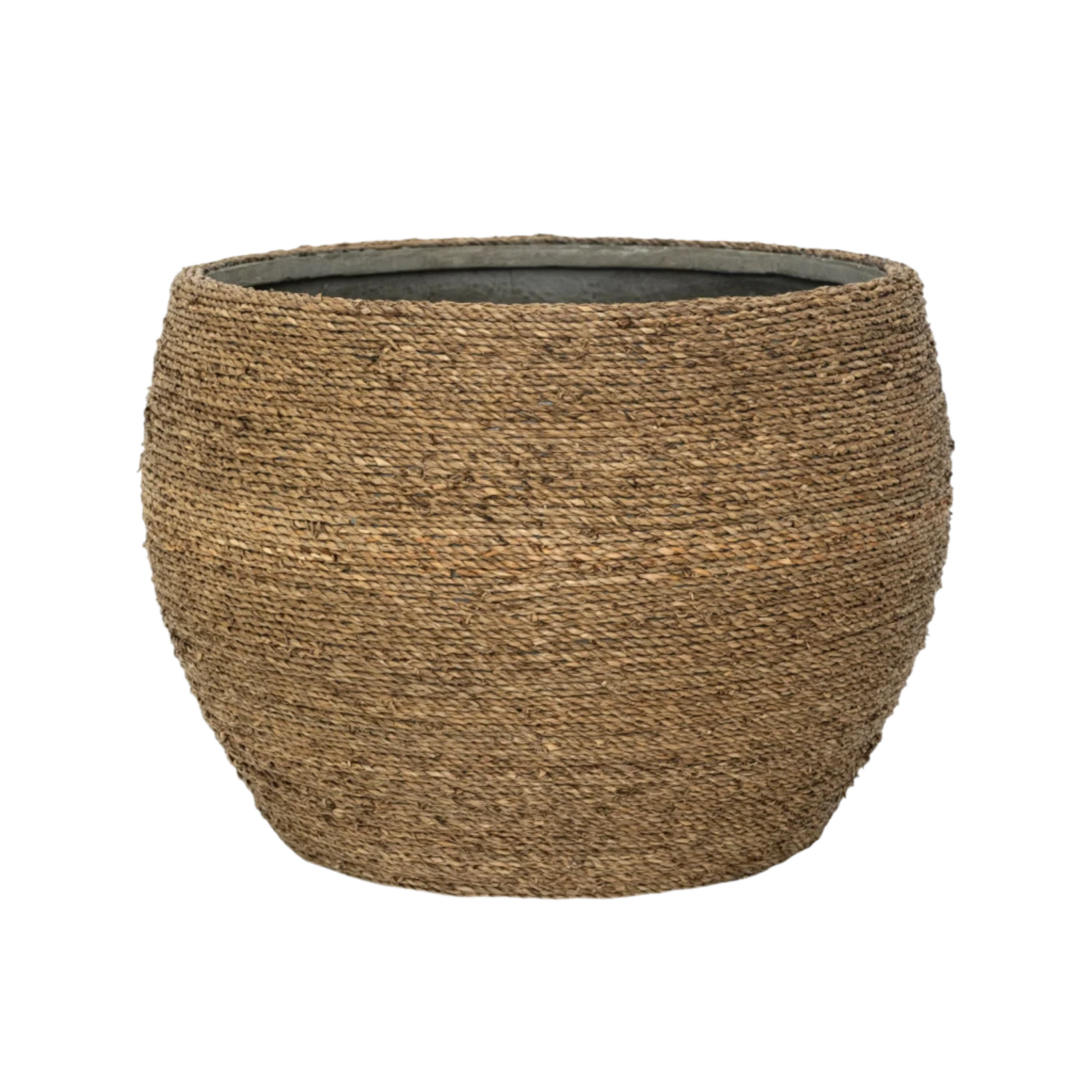 Abby Straw Grass Handgewebter Pflanzkorb 3 Abby Straw Grass Handgewebter Pflanzkorb